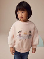 Толстовка для девочки Next F45-062, Светло-розовый