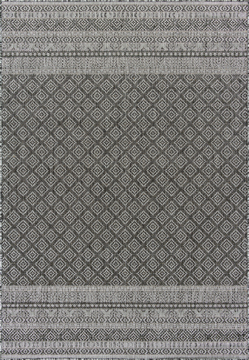 Ковер S154 - DARK GRAY - Прямоугольник - коллекция KAIR размер 100*200 см