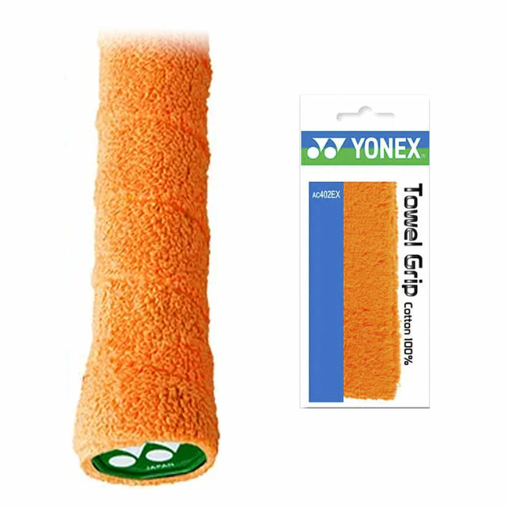 Махровая Обмотка для ракетки YONEX TOWEL GRAP AC402EX ORANGE в наличии в Москве