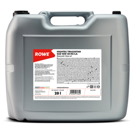 Масло моторное ROWE HIGHTEC TRUCKSTAR SAE 10W-40 HC-LA (20л)