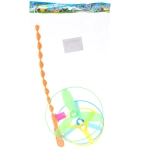 Ветрячок «Вертушка», 28 см, 3 кольца d 13 см, 10 см и 8 см, микс