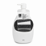 Диспенсер для мыла с подставкой для губки joey, 590 мл, белый