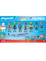 Набор My Figures Пожарная бригада Playmobil 71468