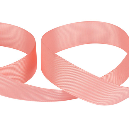 Тесьма репсовая , 25 мм, цв.038 коралловый