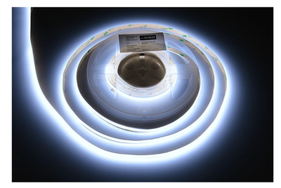 Лента светодиодная COB, 480 LED/м, 12V, 14W/м, 8 мм, IP20, холодный  белый, AQ(15.0032)