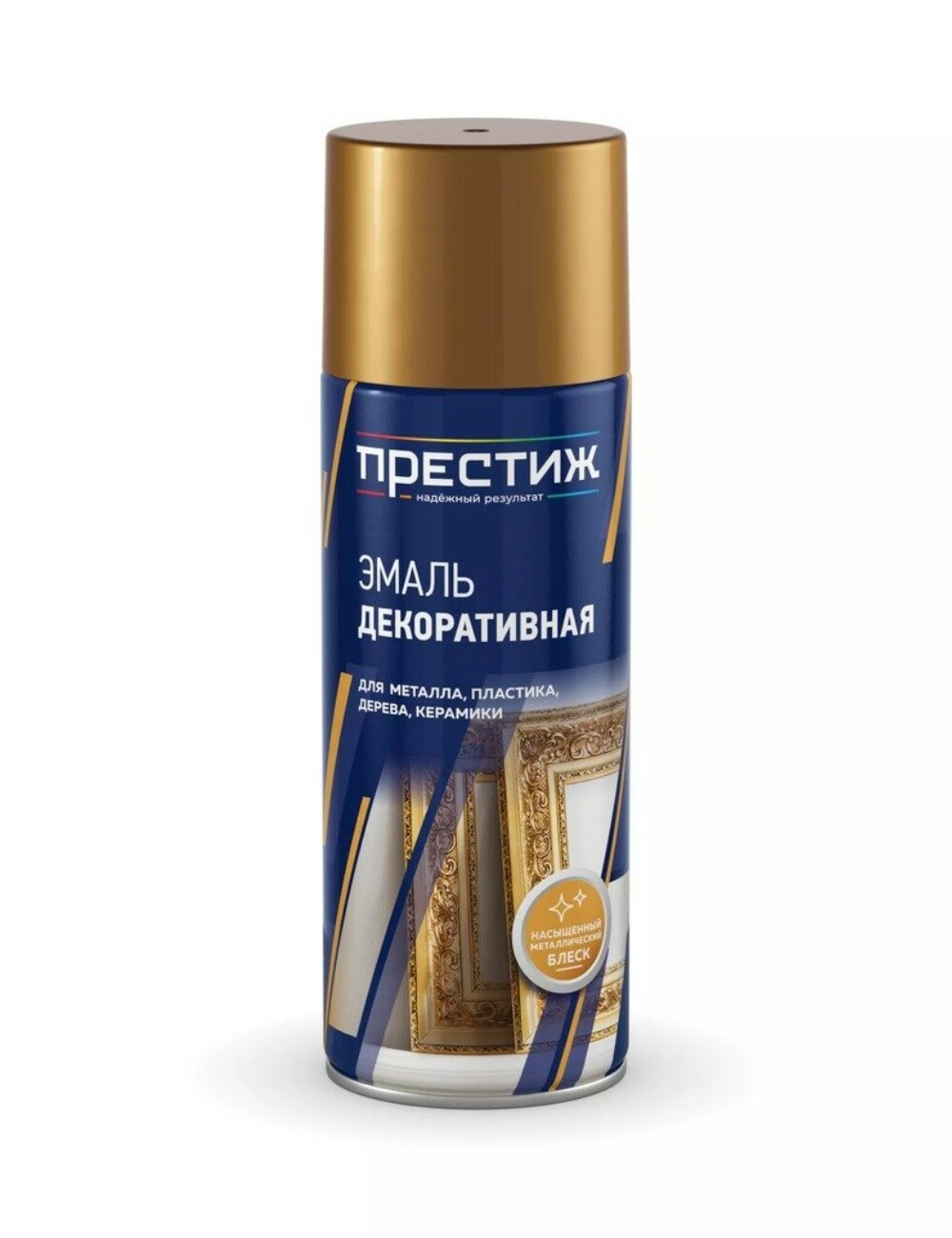 Эмаль с эффектом металлик, натуральное золото, 425 мл