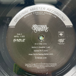 Винтажная виниловая пластинка LP Santana Abraxas (США 2008) Original Master Recording