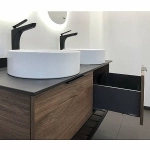 Тумба с раковиной Comforty Порто 00-00001287 120 дуб тёмно-коричневый