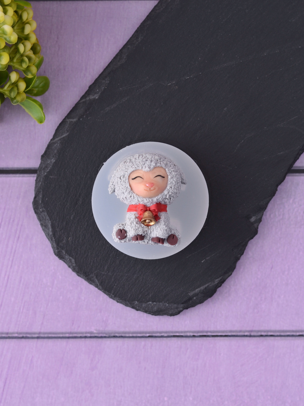 Силиконовый молд "Овечка" #1