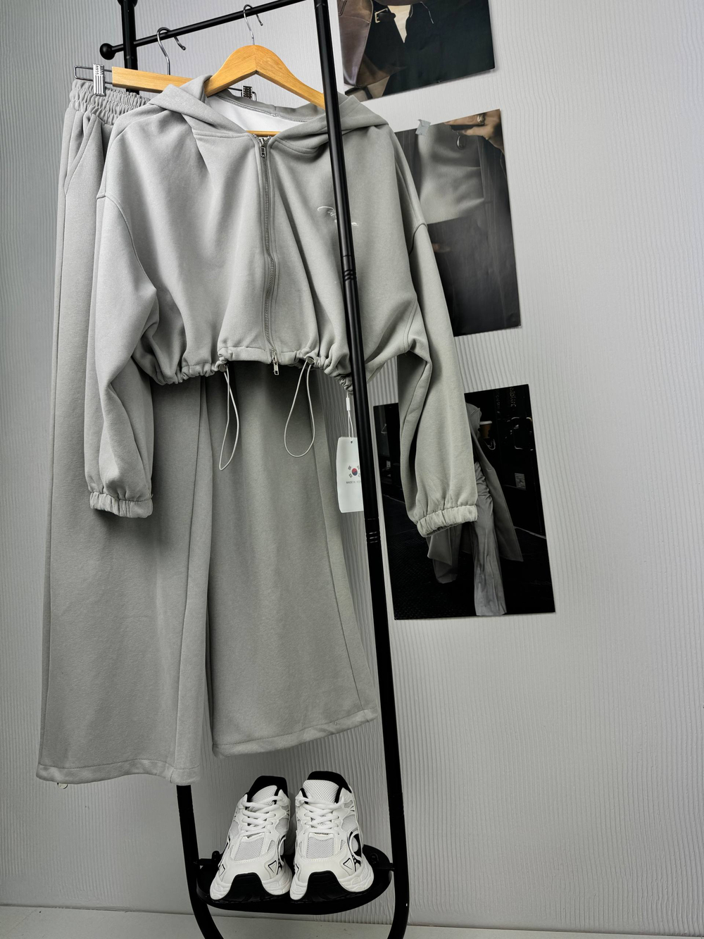 Костюм женский арт. 862 цвет "серый"