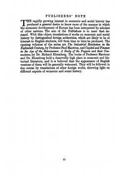 Capital And Finance In The Age Of The Renaissance | Richard Ehrenberg