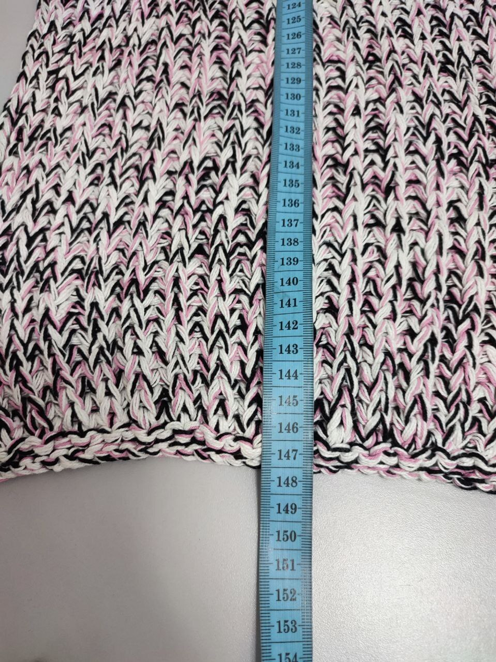 Шарф крупной вязки