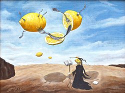 Серебряков М. Н. Семь беспощадных вилок. Холст, масло. Москва. 2017 г.