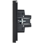 FORTE&PIANO Выключатель 1-клавишный перекрестный 10А FP612M металл шампань IEK