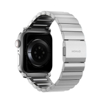 Алюминиевый блочный браслет Nomad Aluminium Band для Apple Watch 44, 45, 46 мм и Ultra 2–3 Матовый браслет из анодированного алюминия с алмазоподобным покрытием и магнитной застёжкой