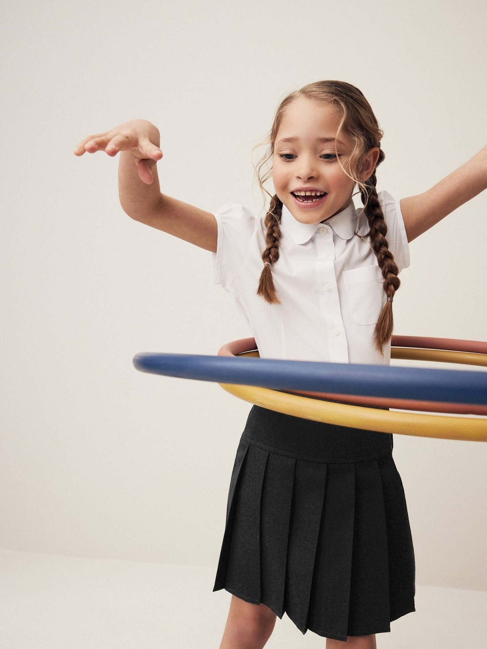 Юбка и шорты-велосипедки в комплекте для девочки Next Q76-892, Черный