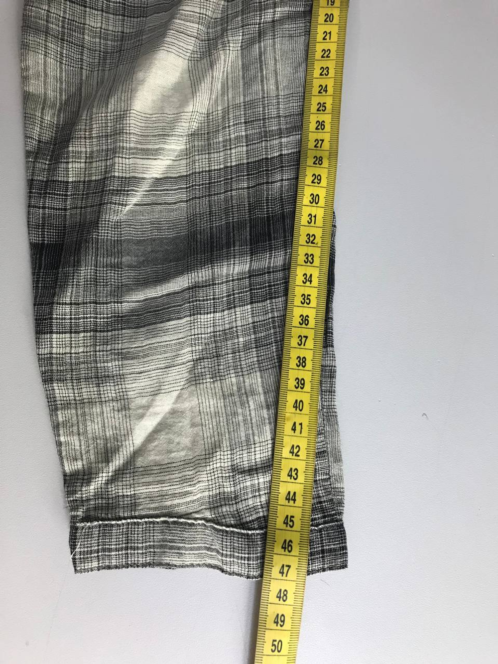 Блузка Promod в клетку, маркировка 38, визуально на 44 размер