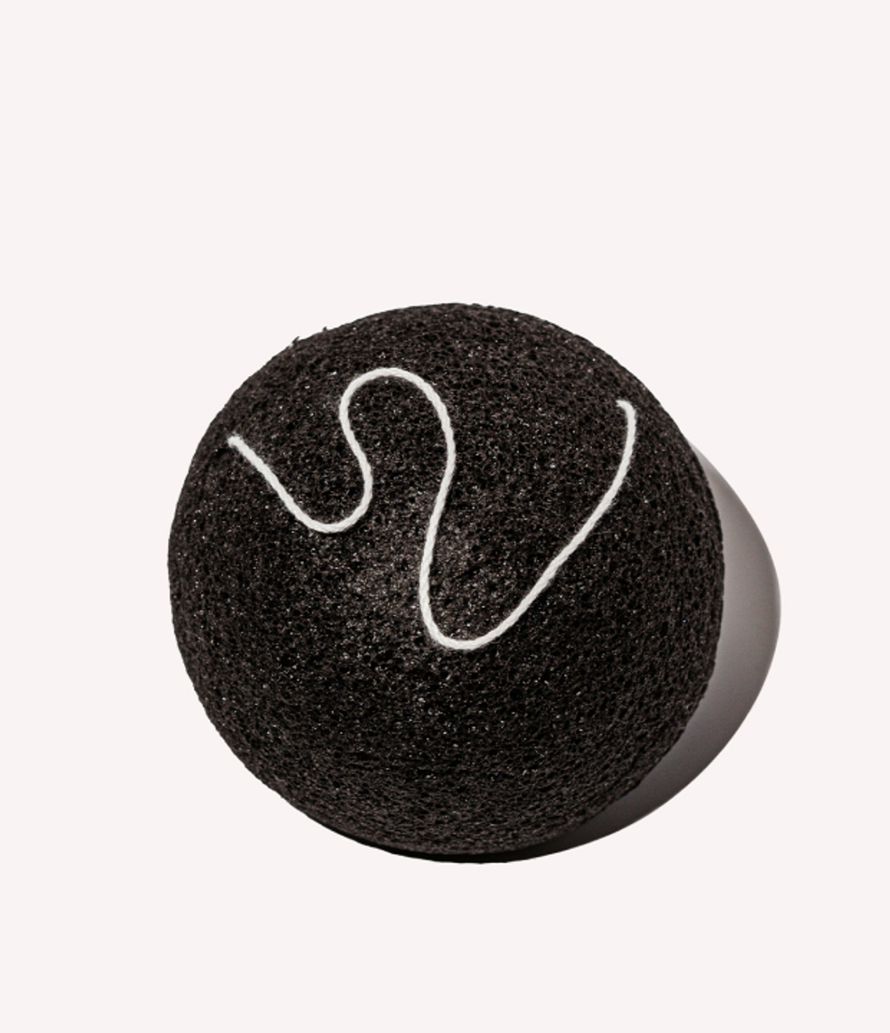 Smorodina Спонж конжаковый с бамбуковым углём