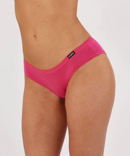 Женские трусы бикини (3шт)  3LP-194, розовый + светло-фиолетовый + графитовый