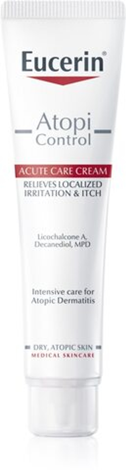 Eucerin AtopiControl Acute - крем для сухой и зудящей кожи /   40  ml  / GTIN 4005800076732