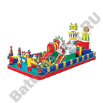 Коммерческий надувной батут "Пасхальный зайчик"