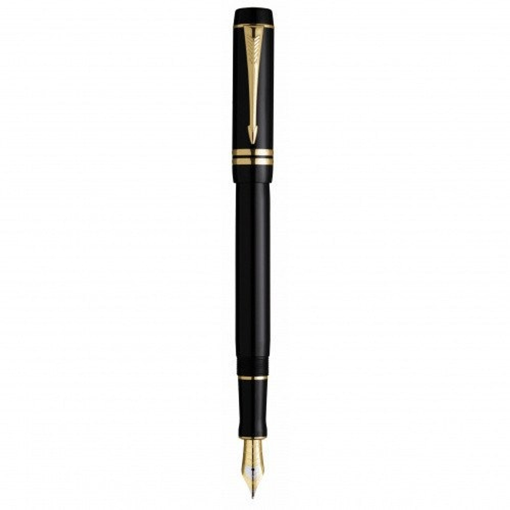 Перьевая ручка Parker Duofold Black GT International