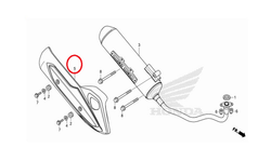 18318-K35-V00. PROTECTOR, MUFFLER