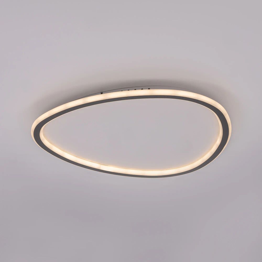 Citilux ТRIO CL215B251E LED RGB Люстра с пультом Чёрная