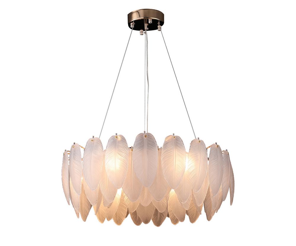 Люстра Джана латунь d80 h120 E14 10*40W