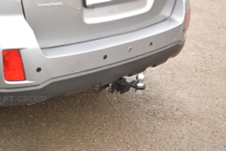Фаркоп с унив. электрикой Smart, съемный квадрат, SUBARU Outback 2009-2014 (паспорт и сертификат) ПТ ГРУПП.SUT-09-991122.00