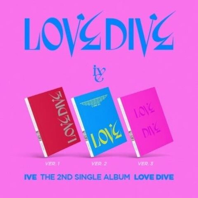 Альбом IVE - LOVE DIVE 2nd Single Album RANDOM Version