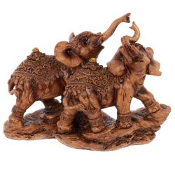 GAEM Фигурка декоративная "Слоны", L18 W8 H14,5 см