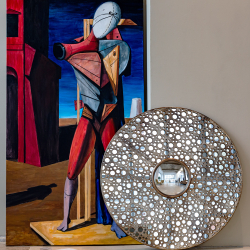 Декоративное настенное зеркало Шарден fish-eye Объект мечты