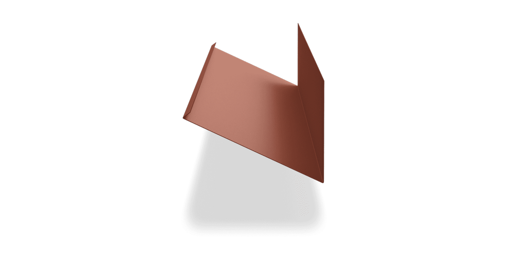 Планка примыкание верхнее к трубе фальц Satin Matt