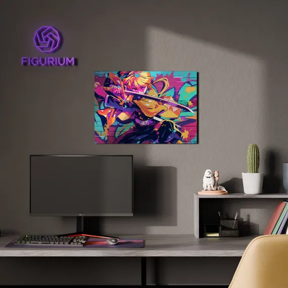 Постер Zenitsu Agatsuma - Demon Slayer