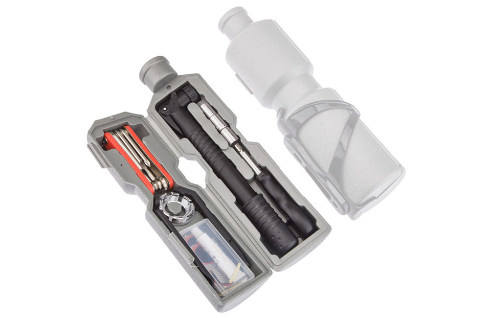 Набор велоинструментов KL-9806 из 11-ти предметов в футляре в форме фляги, арт. 230150