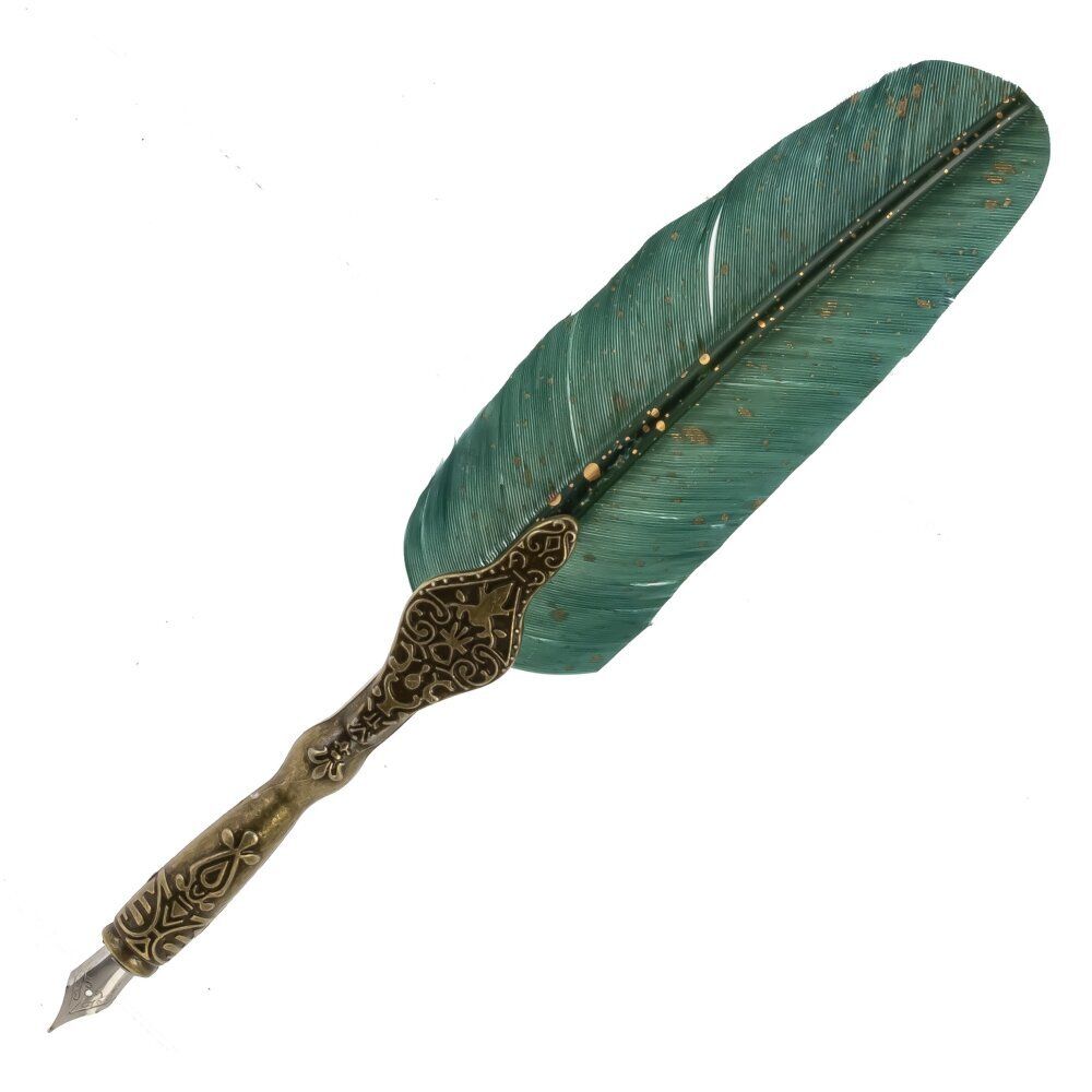 GAEM Набор подарочный: ручка перьевая, 5 наконечников, чернильница, L28 W11,5 H4 см