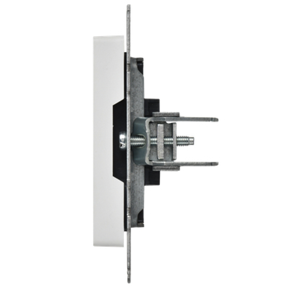 BRITE Заглушка с суппортом МЗ10-БрАБ арктический белый IEK