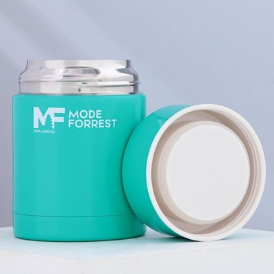 Бирюзовый термос для еды Mode Forrest (450 мл.) (Цвет: бирюзовый)