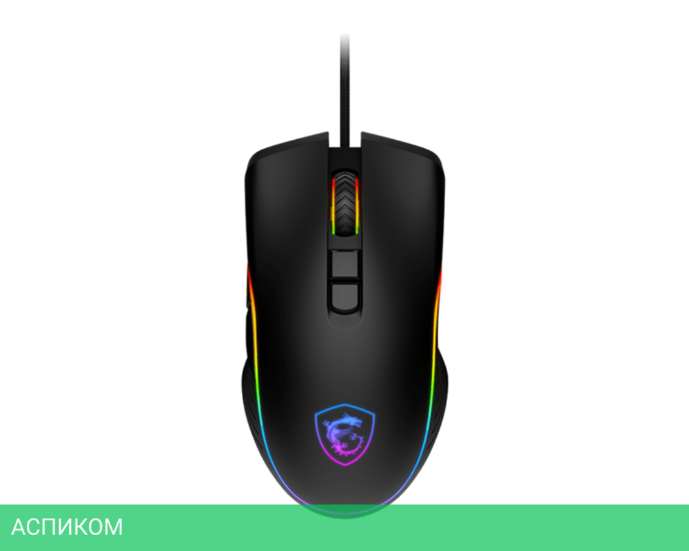 Мышь MSI Forge GM300 Black (S12-0402300-HH9)