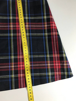 Платье в классическую клетку, визуально 42 размер