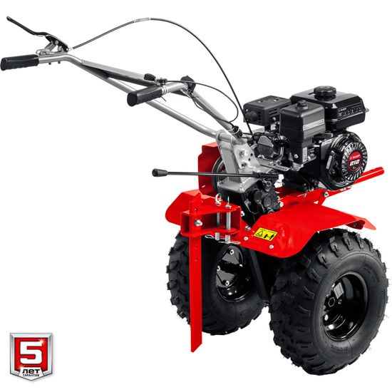 Мотоблок "ЗУБР" МТБ-400 У (7 л.с., с пониж. передачей, колеса 19*7-8)