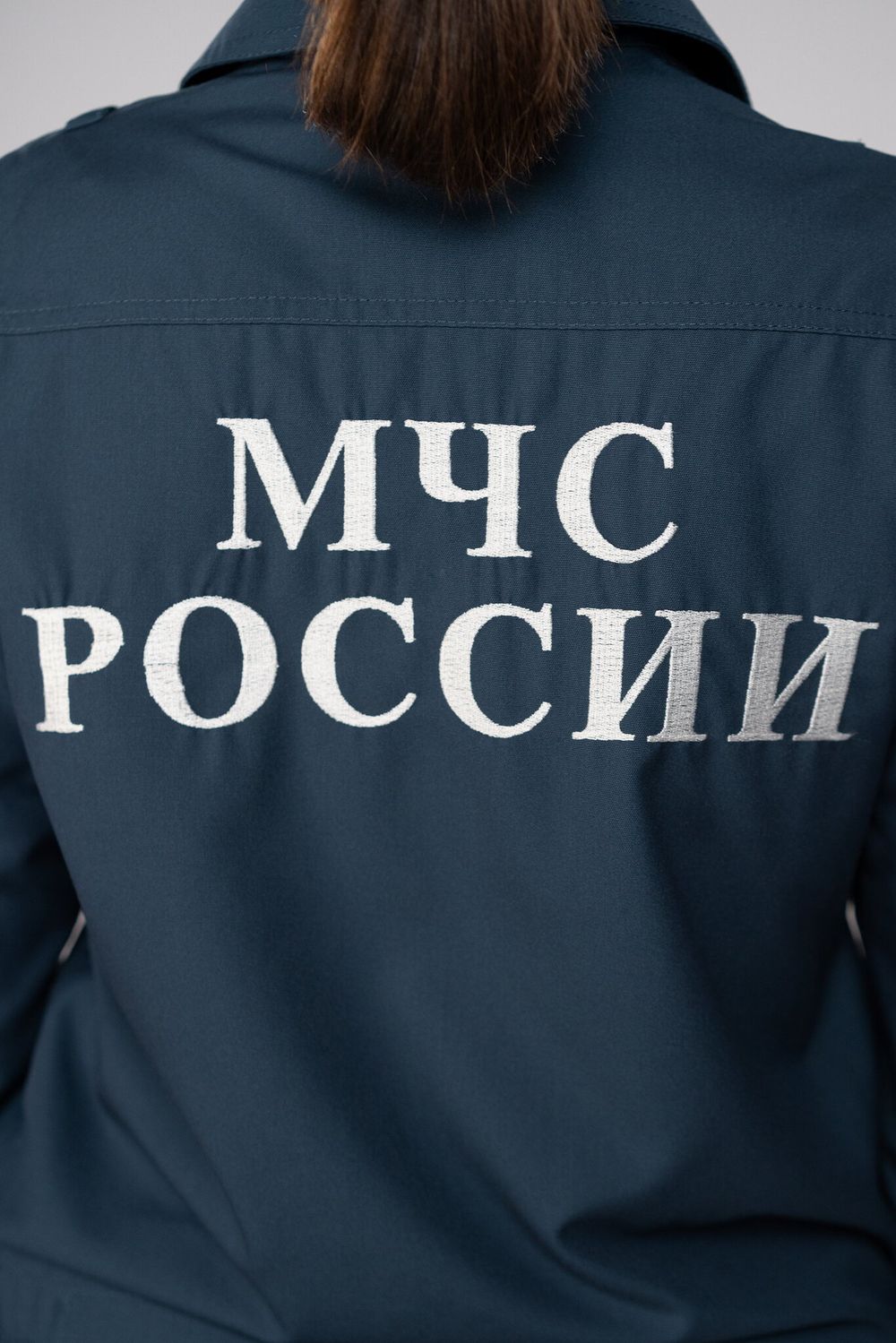 Костюм летний  женский МЧС (Патруль-240, серо-синий)