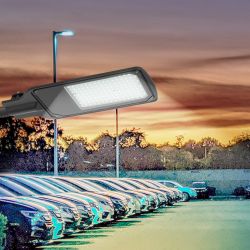 Светильник уличный светодиодный ЭРА SPP-504-0-50K-100 100Вт 5000К IP65 КСС Д | Уличные консольные светильники