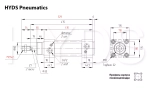 DSBC-125-250-PPV-A-N3 Пневмоцилиндр