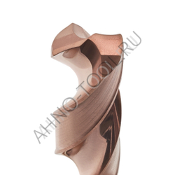 Сверло 19.6мм монолитное твердосплавное 8D без подвода СОЖ. SP-X800081960 VHM AHNO