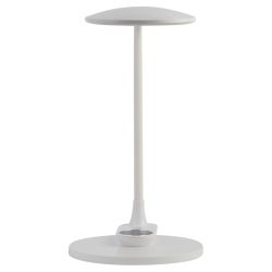 Настольный светильник ЭРА NLED-498-10W-W светодиодный со съемным основанием белый | Светодиодные настольные лампы