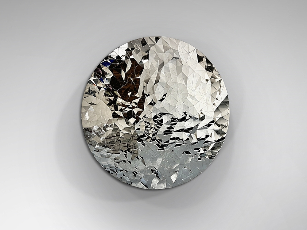 Барельеф Polyedric хромированный