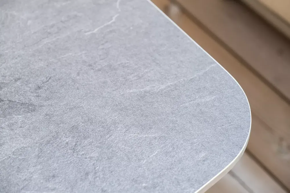 "Форли" лаунж-зона 4-местная плетеная из роупа (веревки), каркас алюминиевый светло-серый, роуп серо-коричневый