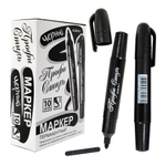 Маркер перм. 3мм. "Классик" черный SC2010-1 (Профи-Стиль)